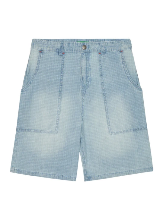 Zdjęcie produktu United Colors Of Benetton Szorty materiałowe 43Z9C9042 Niebieski Regular Fit