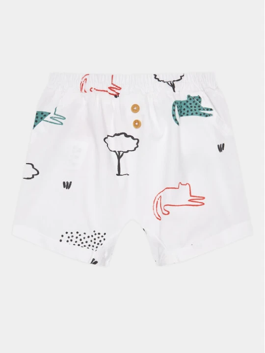 Zdjęcie produktu United Colors Of Benetton Szorty materiałowe 484WA900E Kolorowy Regular Fit