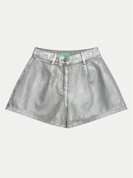 Zdjęcie produktu United Colors Of Benetton Szorty materiałowe 48UHC903D Szary Regular Fit