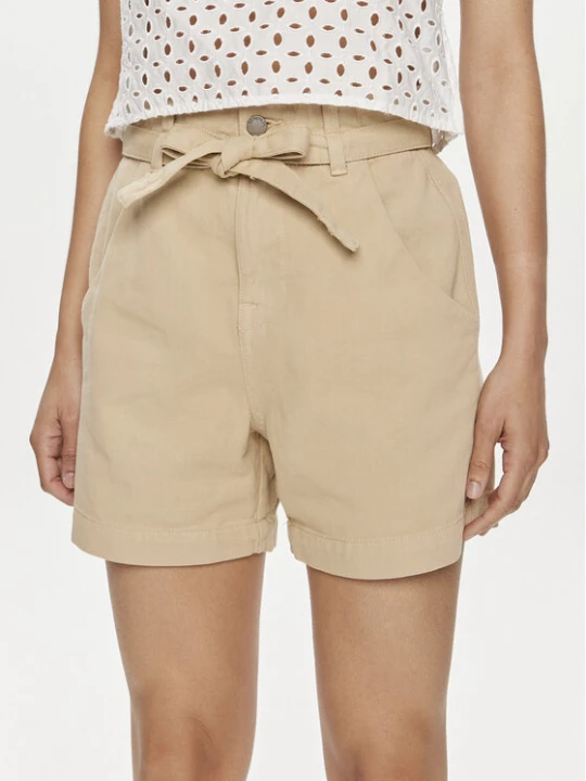 Zdjęcie produktu United Colors Of Benetton Szorty materiałowe 4DUKD9019 Beżowy Regular Fit