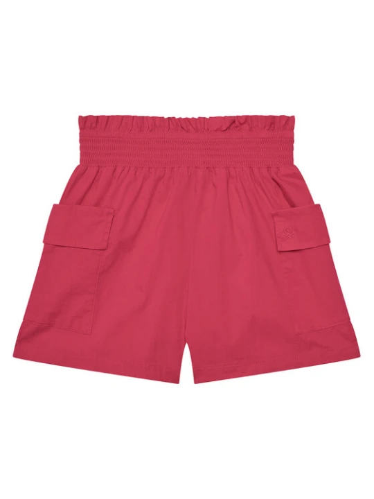 Zdjęcie produktu United Colors Of Benetton Szorty materiałowe 4L2VC903S Różowy Regular Fit