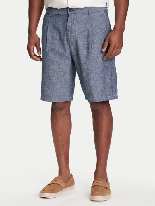 Zdjęcie produktu United Colors Of Benetton Szorty materiałowe 4XGBU9015 Niebieski Regular Fit