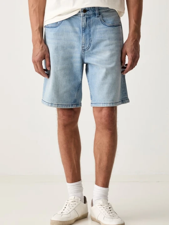 Zdjęcie produktu United Colors of Benetton szorty męskie jeansowe niebieski