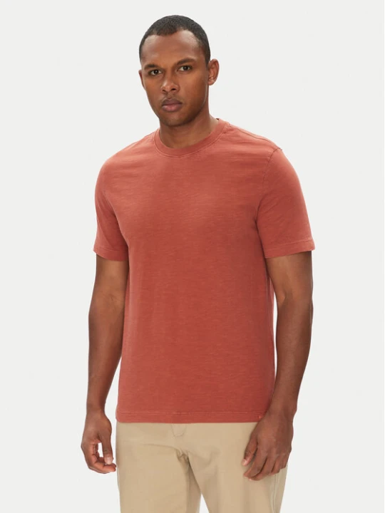 Zdjęcie produktu United Colors Of Benetton T-Shirt 36JGU105U Bordowy Relaxed Fit