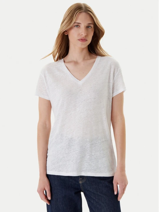Zdjęcie produktu United Colors Of Benetton T-Shirt 37UJD401Q Biały Regular Fit