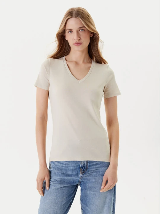 Zdjęcie produktu United Colors Of Benetton T-Shirt 3GA2E4230 Beżowy Regular Fit