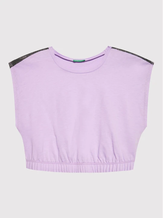 Zdjęcie produktu United Colors Of Benetton T-Shirt 3I1XC102T Fioletowy Regular Fit