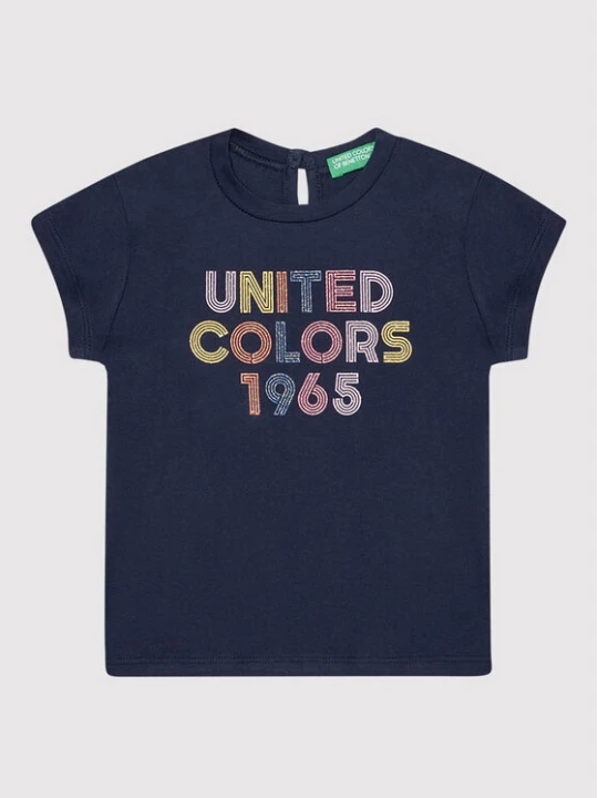 Zdjęcie produktu United Colors Of Benetton T-Shirt 3I1XC1527 Granatowy Regular Fit