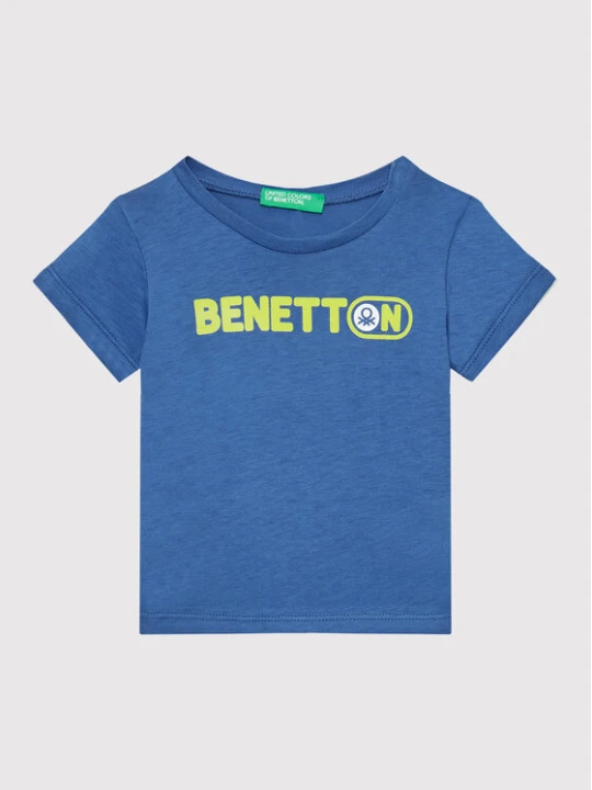 Zdjęcie produktu United Colors Of Benetton T-Shirt 3I1XG102N Niebieski Regular Fit
