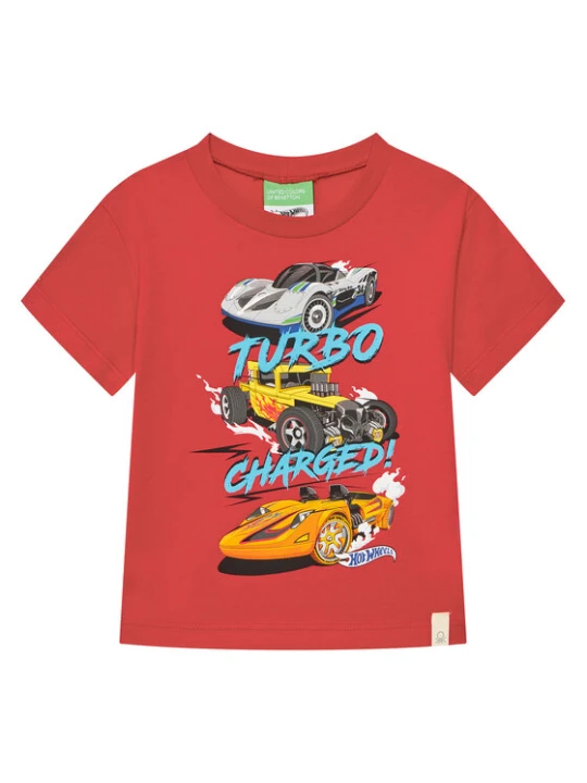 Zdjęcie produktu United Colors Of Benetton T-Shirt 3I1XG10I3 Czerwony Regular Fit
