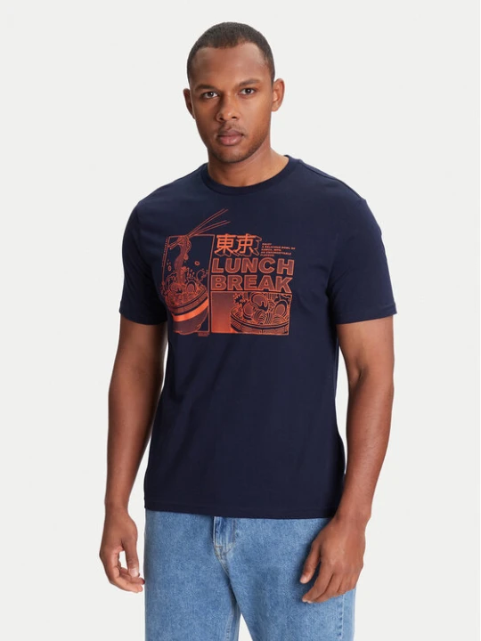 Zdjęcie produktu United Colors Of Benetton T-Shirt 3I1XU10A4 Granatowy Relaxed Fit