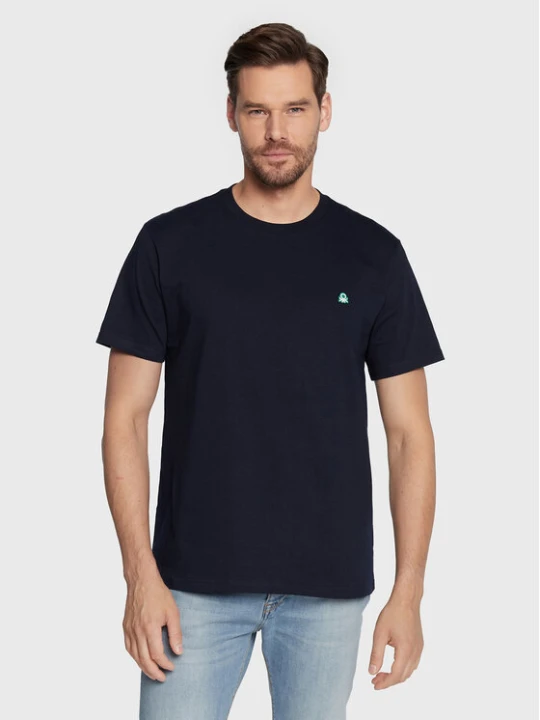 Zdjęcie produktu United Colors Of Benetton T-Shirt 3MI5J1AF7 Granatowy Regular Fit