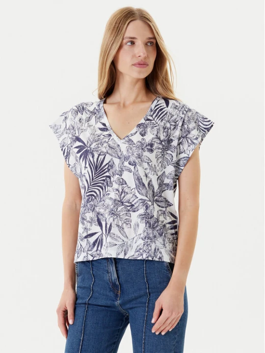 Zdjęcie produktu United Colors Of Benetton T-Shirt 3SEBD10AE Niebieski Relaxed Fit