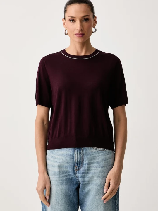 Zdjęcie produktu United Colors of Benetton T-shirt damski wełniany