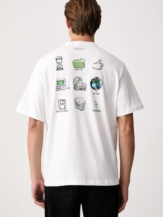 Zdjęcie produktu United Colors of Benetton T-shirt męski bawełniany