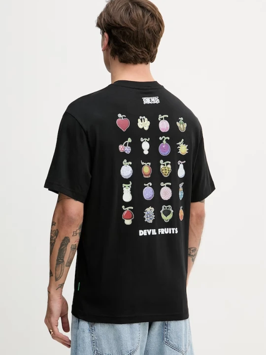 Zdjęcie produktu United Colors of Benetton T-shirt męski bawełniany czarny