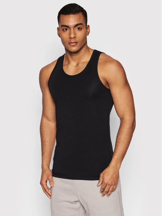 Zdjęcie produktu United Colors Of Benetton Tank top 3OP82H257 Czarny Regular Fit