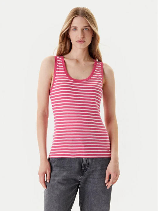 Zdjęcie produktu United Colors Of Benetton Top 30YSDH010 Różowy Regular Fit