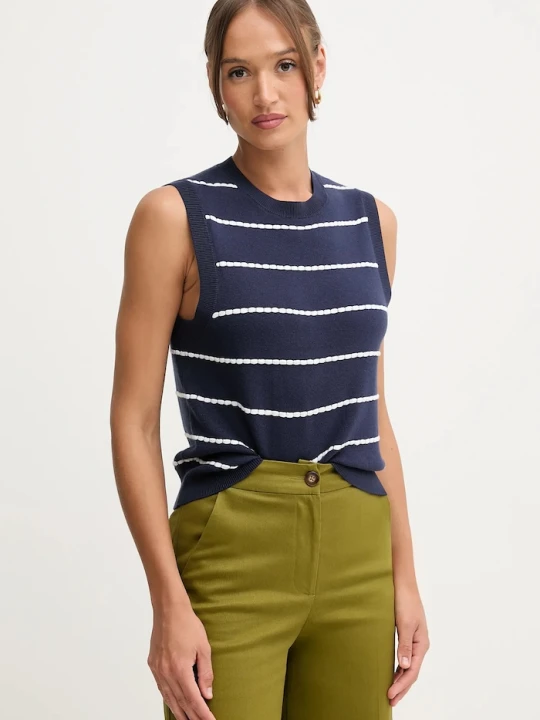 Zdjęcie produktu United Colors of Benetton top granatowy