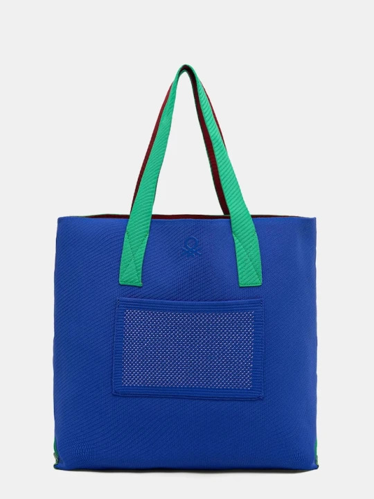 Zdjęcie produktu United Colors of Benetton torebka dwustronna damska niebieski