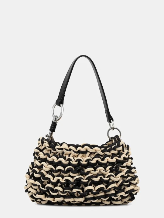 Zdjęcie produktu United Colors of Benetton torebka hobo damska beżowy