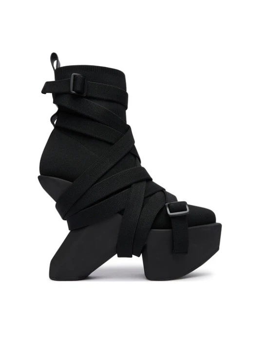 Zdjęcie produktu United Nude Botki Boulder Bond Boot 1102201117 Czarny