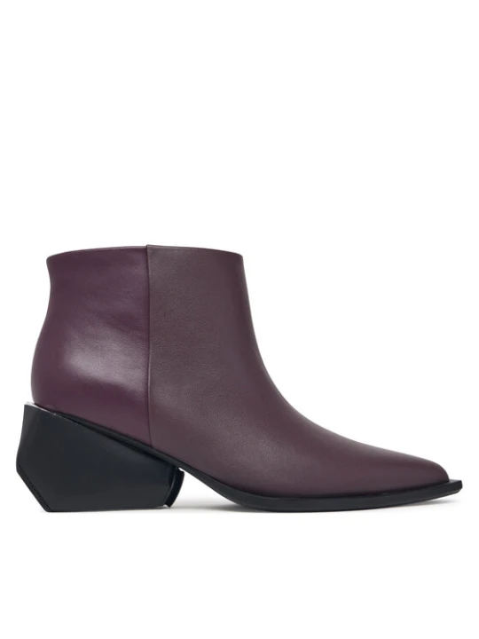 Zdjęcie produktu United Nude Botki Ricky Yoyo Mid 110413416 Bordowy