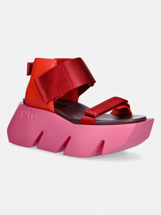 Zdjęcie produktu United Nude sandały na platformie damskie Bull Run różowy
