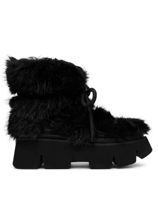 Zdjęcie produktu United Nude Śniegowce Stomper Fur Boot 1104801120 Czarny