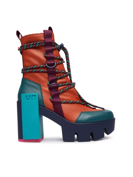 Zdjęcie produktu United Nude Trzewiki Grip Desert Mid 11035992165 Pomarańczowy