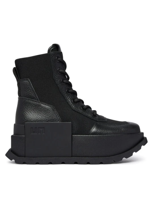Zdjęcie produktu United Nude Trzewiki Roko Combat 1104501165 Czarny