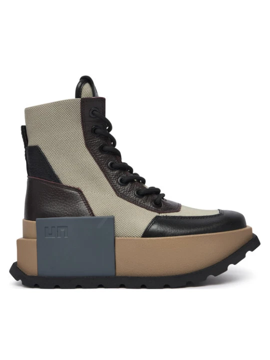 Zdjęcie produktu United Nude Trzewiki Roko Combat 11045161165 Brązowy ciemny