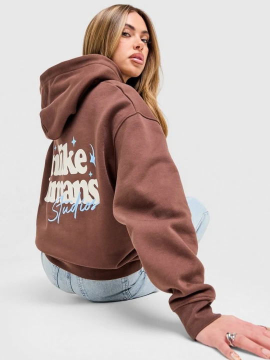 Zdjęcie produktu Unlike Humans Bluza Z Kapturem Studio brązowy
