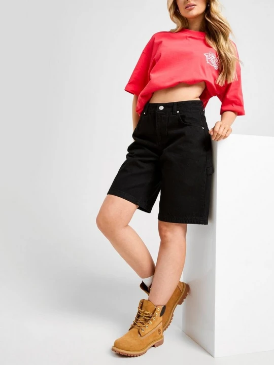 Zdjęcie produktu Unlike Humans Szorty Denim Jorts czarny