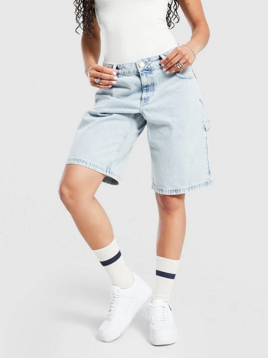 Zdjęcie produktu Unlike Humans Szorty Denim Jorts niebieski
