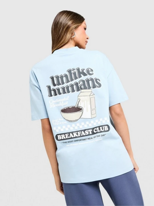 Zdjęcie produktu Unlike Humans T-Shirt Breakfast Club niebieski