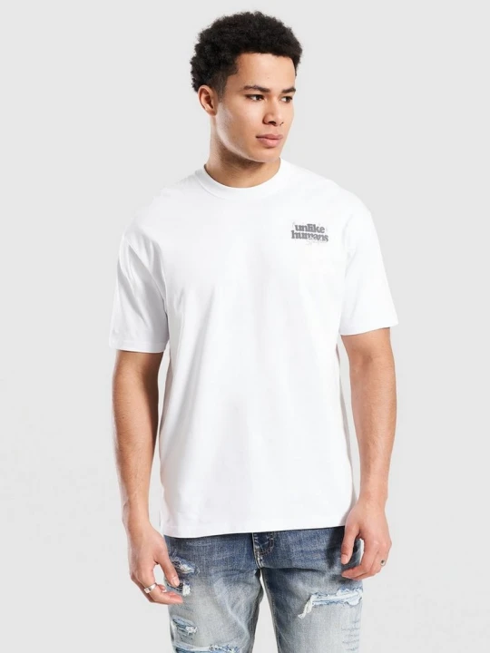 Zdjęcie produktu Unlike Humans T-Shirt Crafted biały