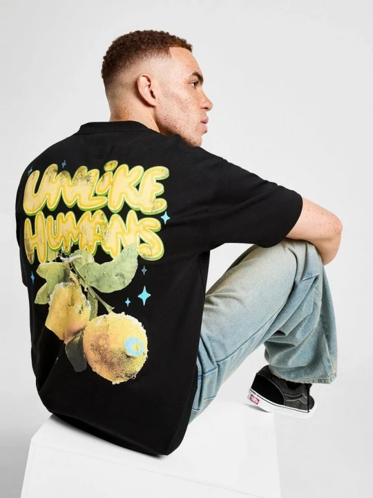 Zdjęcie produktu Unlike Humans T-Shirt Sour czarny