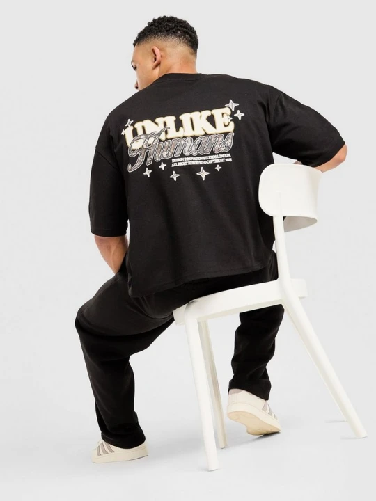 Zdjęcie produktu Unlike Humans T-Shirt Steel czarny