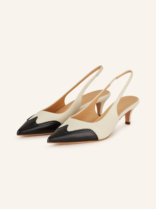 Zdjęcie produktu Unützer Czółenka Z Odkrytą Piętą beige