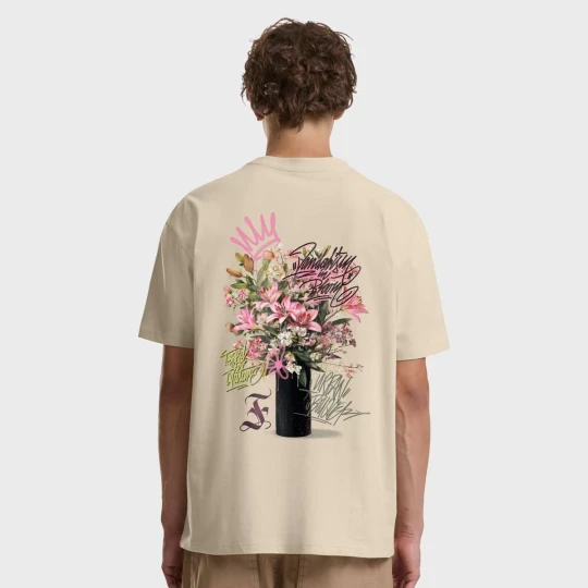 Zdjęcie produktu Urban Bloom Oversize Tee Mister Tee beż