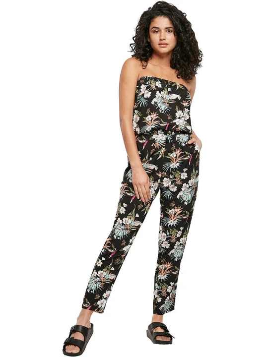 Zdjęcie produktu Urban Classics Kombinezon w kolorze czarnym ze wzorem rozmiar: XL