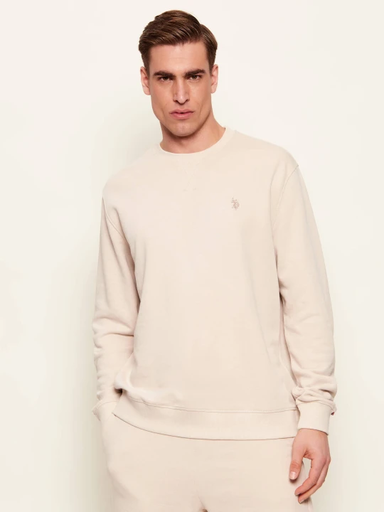 Zdjęcie produktu US Polo ASSN Bluza DHM | Classic fit beżowy