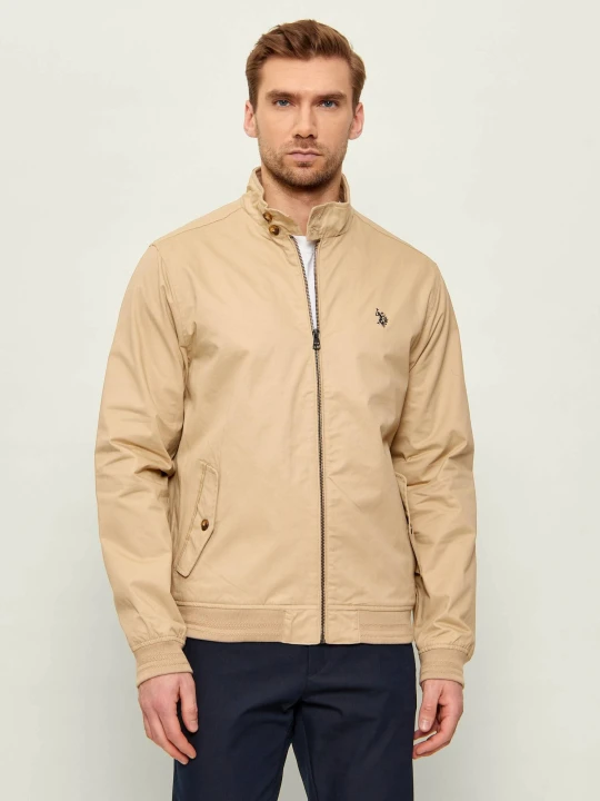 Zdjęcie produktu US Polo ASSN Kurtka HARRINGTON | Regular Fit beżowy
