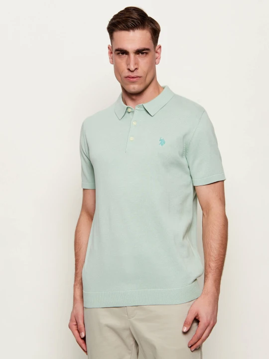 Zdjęcie produktu US Polo ASSN Polo | Regular Fit miętowy