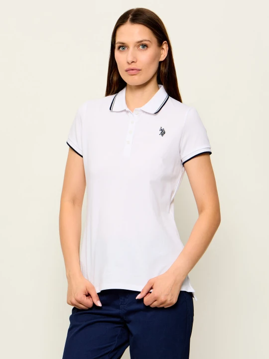 Zdjęcie produktu US Polo ASSN Polo | Regular Fit biały