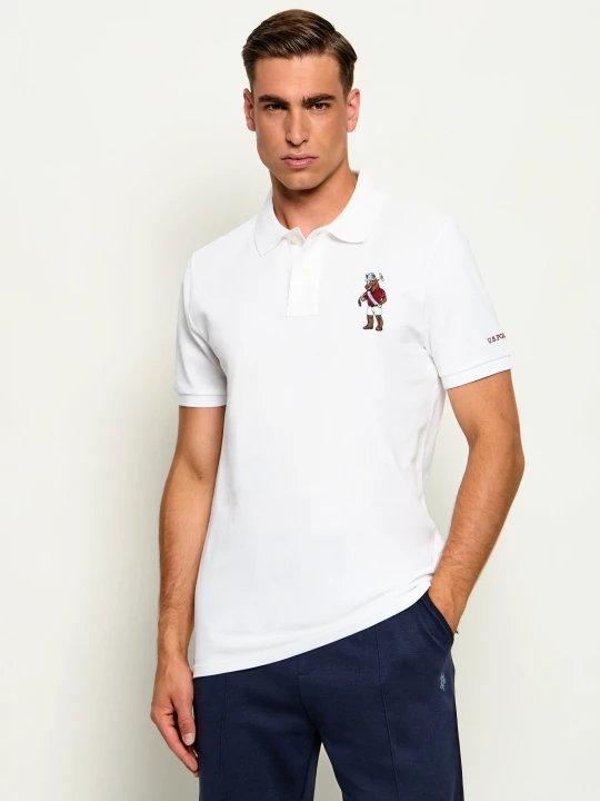 Zdjęcie produktu US Polo ASSN Polo | Regular Fit biały