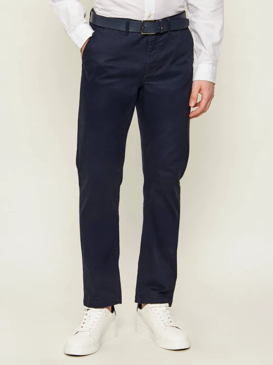 Zdjęcie produktu US Polo ASSN Spodnie chino | Classic fit granatowy