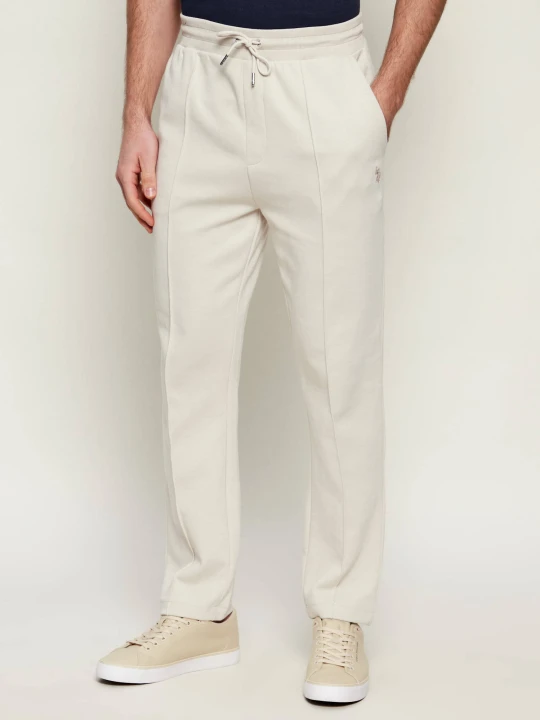 Zdjęcie produktu US Polo ASSN Spodnie dresowe INTERLOCK PINTUCK | Regular Fit beżowy