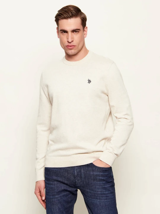 Zdjęcie produktu US Polo ASSN Sweter | Regular Fit ecru